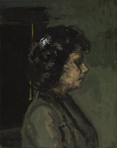Pintura sobre lienzo Ritratto della signora Barrett de Walter Richard Sickert decorativa 60x90cm