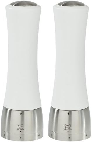 Madras Peugeot U Select Salt and Pepper Mill Set 21 cm White
