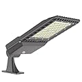 Bieuoram 300W LED Parking Lot Lights Outdoor, 5000K, 39,000LM LED Street Light with Dusk to Dawn Photocell, Commercial Adjustable Direct Arms Mount LED Shoebox Light,110-277V AC