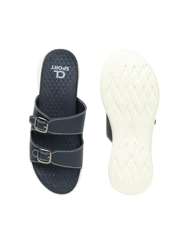 Image of Carlton London women's Comfortable & Lightweight Slip-On Sandals