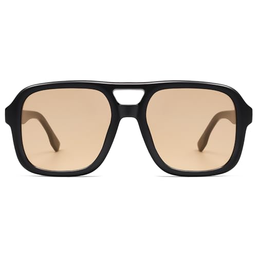 SOJOS Retro Aviator Sunglasses SJ2355 – Unisex Square