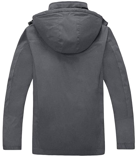Image of Wantdo Women's Mountain Waterproof Ski Jacket Windproof Rain Jacket Winter Warm Hooded Coat