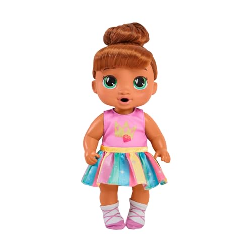 Baby Alive, Boneca, Minha Melhor Amiga, Sophia Sparkle - Cabelos Castanhos, Acessórios Inclusos, 28 cm - A partir de 3 Anos