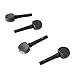 Violin Tuning Peg, Portable Violin Tuning Peg Fine Workmanship Professional Easy Installation 4 Pieces To Replace (M00592)