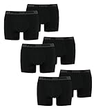 PUMA Basic Boxershorts Black/Black XL