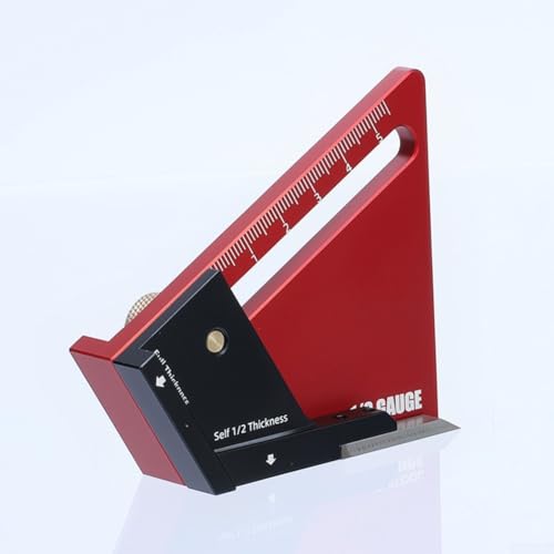 Startbuymore Table Saw Tenon Cutting Jig Guide, 1/2 Center Line, For Precise Measurement And Alignment - Woodworking Tools