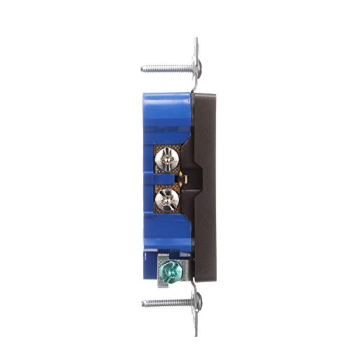 Image of Eaton TR1107RB-SP-L Designer Duplex Receptacle, 15A, 125V, Oil Rubbed Bronze