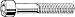M20-2.50 x 50mm A2 Stainless Steel Socket Head Cap Screw
