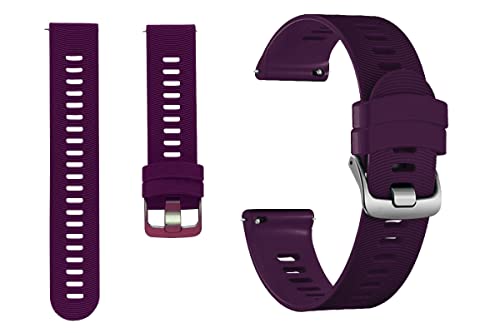 Correa de silicona premium para Garmin 245 con acabado ágata mate 5