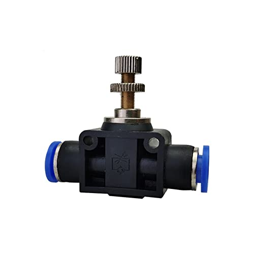 ezqnirk 10PCS Pneumatic Fitting connectors Direct Thrust Plastic Hose Quick couplings,LSA,Use 10mm Hose