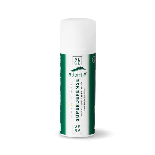 Atlantia Crema Superdefense | Crema Hidratante Corporal | Crema Reparadora de la Piel | Con Aloe Vera 100% puro y ecológico | 150ml