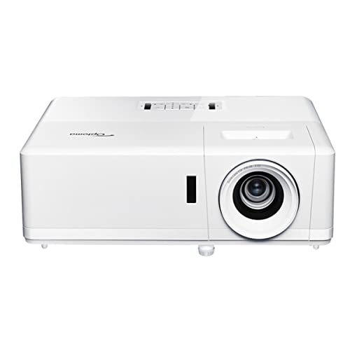 Image of Optoma UHZ45 4K UHD Laser Home Theater and Gaming Projector | 3,800 Lumens for Lights-On Viewing | 240Hz Refresh Rate and Ultra-Low 4ms Response Time, White