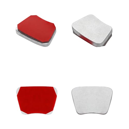 MERUYOO Ersatz Metallplättchen Set, 8 Stück, kompatibel mit OOONO CO-Driver NO2 kompatibel mitOOONO Park