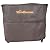 Woodhaven 3 Foot Waterproof Full Cover - Covers 1/8 Cord Outdoor Firewood Rack - Reinforced Vinyl With Front Opening Straps - Keeps Logs Dry (Brown)