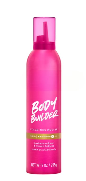 Suaave Max Hold Volumizing Mousse Extra Hold Hair Styling Foam for Long-Lasting Volume Frizz Control Lightweight Formula 9 oz