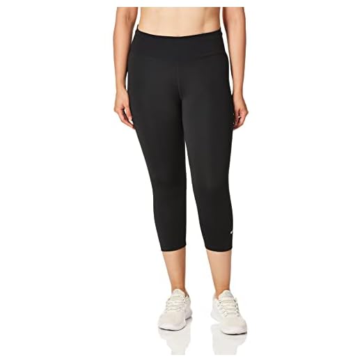 NIKE DD0245-010 W One Tight MR CPRI 2.0 Leggings Womens Black/(White) XL