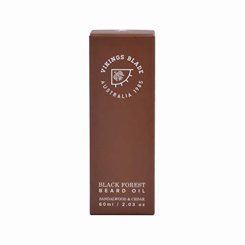 VIKINGS BLADE Beard Oil, Black Forest (Sandalwood + Himalayan Cedar)