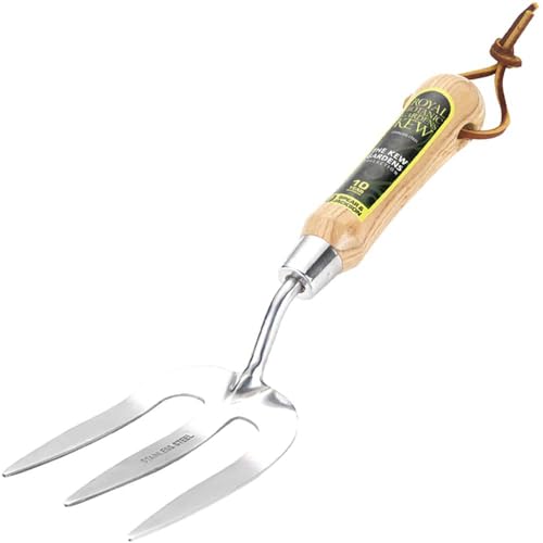 Spear & Jackson 3060KEW Kew Gardens Kollektion Neverbend Edelstahl-Blumengabel