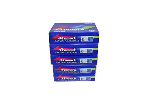 サクライ貿易(SAKURAI) Promark(プロマーク) 野球 軟式 練習球 M号 12球入り 5ダース 72mm LB-312M