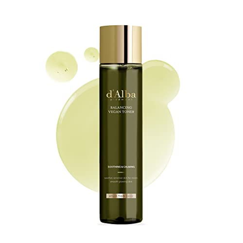 d'Alba Tónico Vegano Equilibrante para una piel suave, skincare coreano