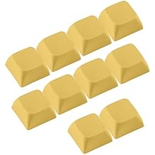 10PCs 1U XDA Profile Keycap Set Multi Color PBT Blank Keycaps Mechanical Keyboard Installation Stylish Keycaps