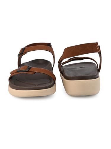 Image of FENTACIA Men Ankle Strap Sandals