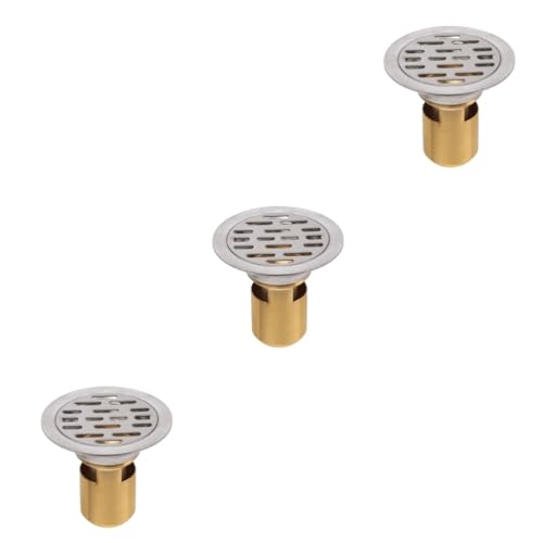 DOITOOL 3 Piezas Filtro De Piso Colador De Malla Obstáculo Desbloqueador De Desagüe De Ducha Pegatinas De Drenaje para Ducha Cazador De Focas Colador De Fregadero De Cocina Hundir Enchufar