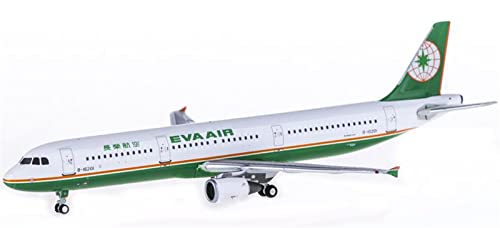 Airbus A321 EVA Air Phoenix 1:400 modèle d'avion miniature métal B-16201