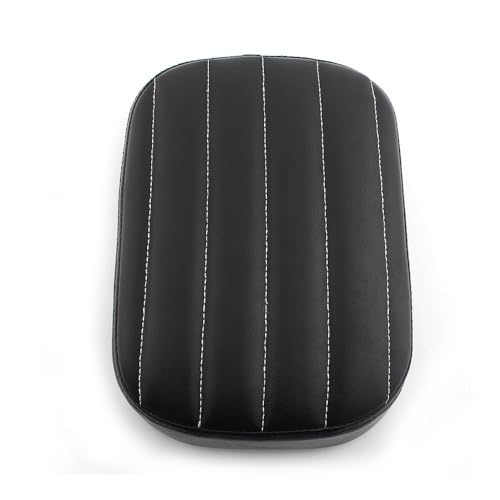 Asiento trasero con ventosa para Sportster XL 883 1200 cojín negro de motocicleta