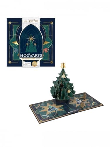 Amazon.com: Harry Potter Hogwarts 24 Day Pop Up Christmas Tree