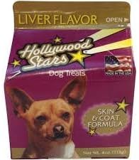 HOLLYWOOD HOLLYWOOD STARS LIVER DOG TREA, 4 OZ