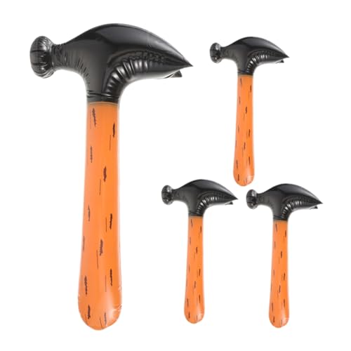 SUPVOX 4pcs Inflatable Hammer Toy Kids Bathtub Decorations Fun Inflatable Pool Toys