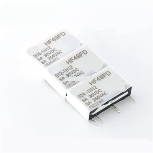 Relé HF49FD-012 para reparar electrodomésticos y automatizar la climatización del hogar