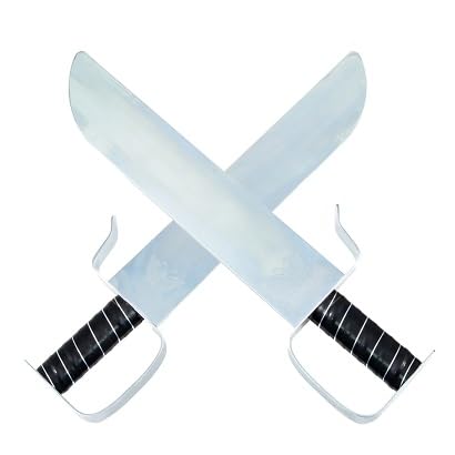 Etched Butterfly Kung Fu Swords Set of 2