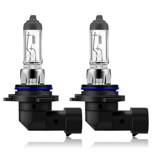 BIHEE 9006 HB4 Halogen-Scheinwerferlampen 12V 55W 3000K Gelb Helles Licht Halogenlampen für Auto PKW, 2 Lampen