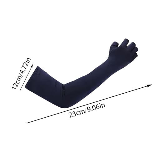 Mangas UV para mujer transpirables protector solar de brazos para deporte y fundas para cicatrices 5