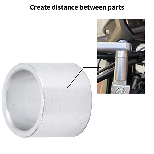 Round Spacer, 10Pcs Aluminium Alloy Spacers, Bike Headset Spacer, Standoff Spacers - Image 4