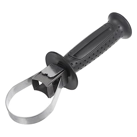 sourcing map Accesorios auxiliares delanteros huecos del taladro del impacto de la manija del martillo del lado para 26 martillos eléctricos Cover