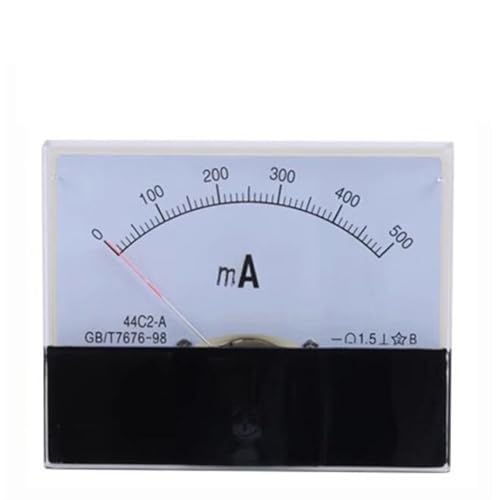 Ampèremètre analogique CC 44C2 3mA, testeur de courant pour panneau électrique