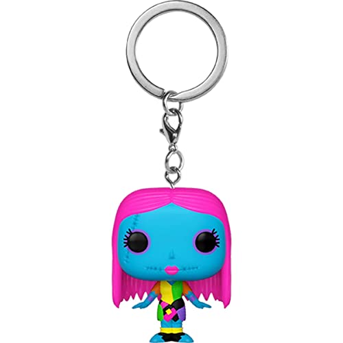 Funko Nightmare Before Christmas Sally & Jack Black Light 2 Pack Pocket Pop Exclusive - Image 4