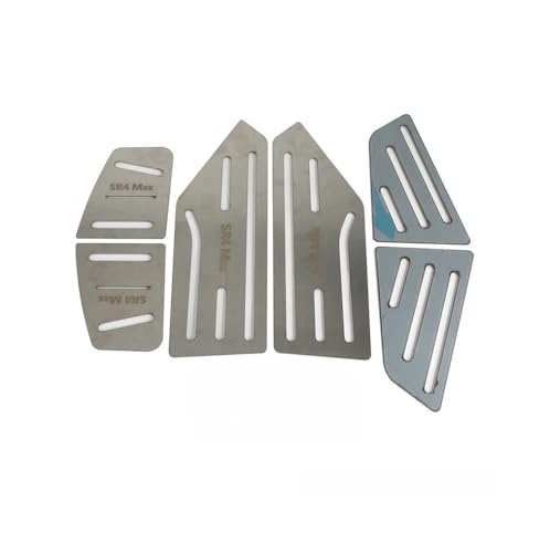 Marchepied pour VOGE SR4 MAX plaque de pied argentée haute finition