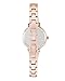 Anne Klein Women's AK/2216BLRG Premium Crystal-Accented Rose Gold-Tone and Blush Pink Bangle Watch