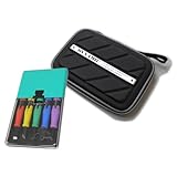 彫刻刀セット ダイナミック 5本組カラー 小学生 男の子 図工 版画 全鋼刃【左利き用】DC