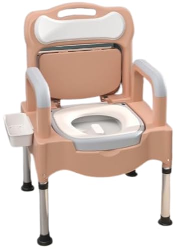Riuuyyi ポータブル便器 家庭用 便器 屋内 シニア 大人 妊婦 高齢者 移動便座 家庭用便 老人 介護用品 移動トイレチェア 簡易トイレ 水洗トイレ 介護 (カーキ)