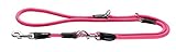Besonders strapzierfähig HUNTER Freestyle Verstellbare Führleine für Hunde, robust, wetterfest, 1,0/200 cm, neonpink