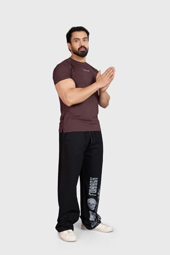 Image of FUAARK Men's Round Neck Slim Fit Gym Sports T-Shirt