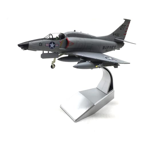 Aviones de metal fundido A-4 Skyhawk para decoración de salones y despachos
