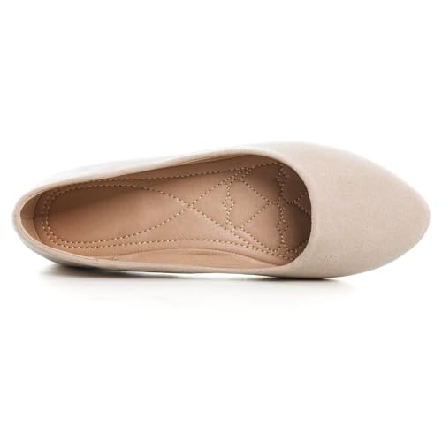 Image of SAILING LU Casual Shoes for Women Dressy Ballet Flats | Comfort Fit, Work Shoes,Casual for Women, Slip-Ons Loafers