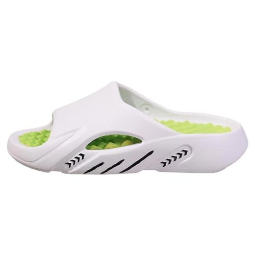Sandalias de Tipo Chanclas para Exteriores con Masaje, Ideales para la Playa, Calzado cómodo e Informal con Soporte ergonómico para el del pie y al Agua. fácil de Limpiar