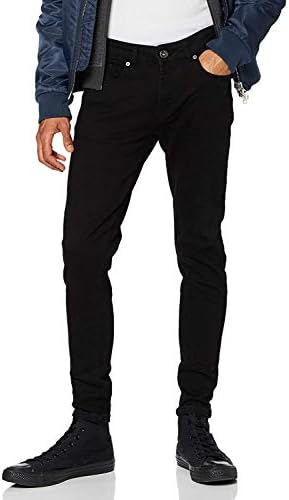 Ze ENZO Enzo Hommes Super Skinny Slim fit Jeans Extensible rétro ...
